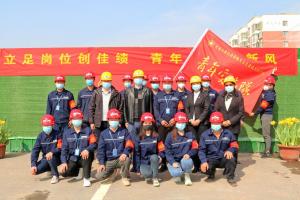 “青年突擊隊”的旗幟在河南三建項目一線高高飄揚！